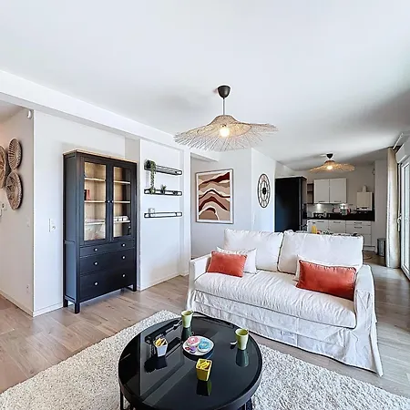 Beau T2 Recent, Terrasse Parking 4 Pers 布雷斯特