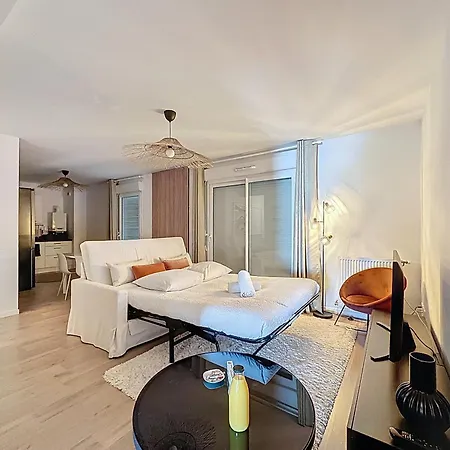 Beau T2 Recent, Terrasse Parking 4 Pers 公寓