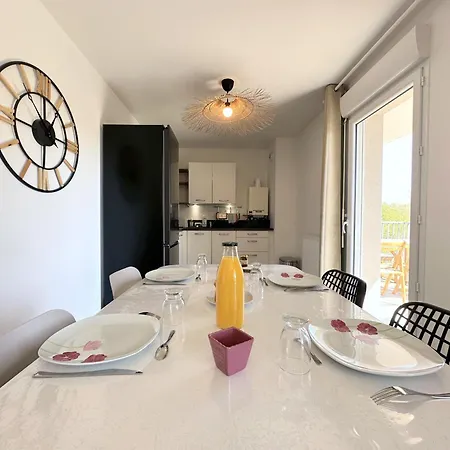 Beau T2 Recent, Terrasse Parking 4 Pers 布雷斯特