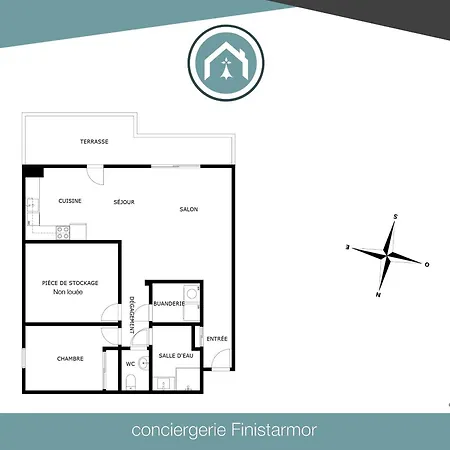 Beau T2 Recent, Terrasse Parking 4 Pers 아파트