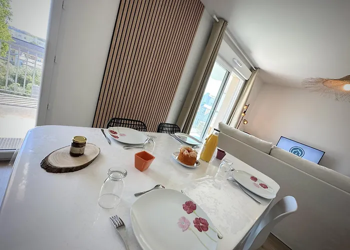 아파트 Beau T2 Recent, Terrasse Parking 4 Pers