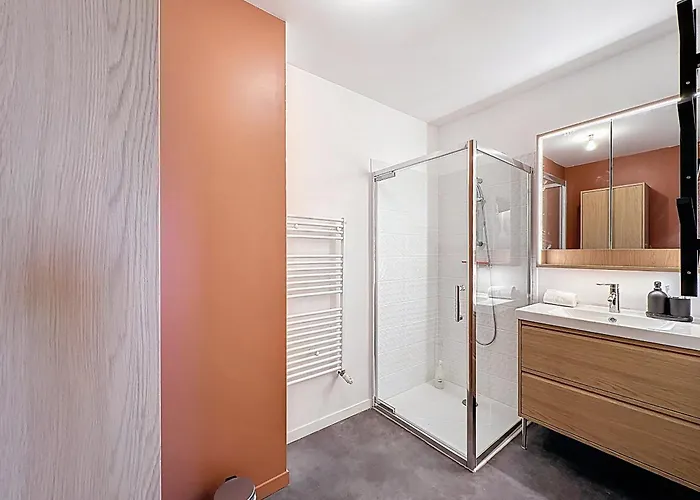 Beau T2 Recent, Terrasse Parking 4 Pers 아파트