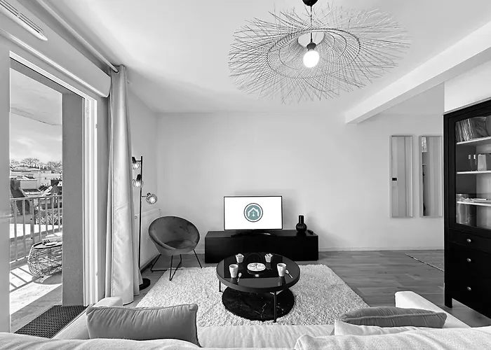 아파트 Beau T2 Recent, Terrasse Parking 4 Pers