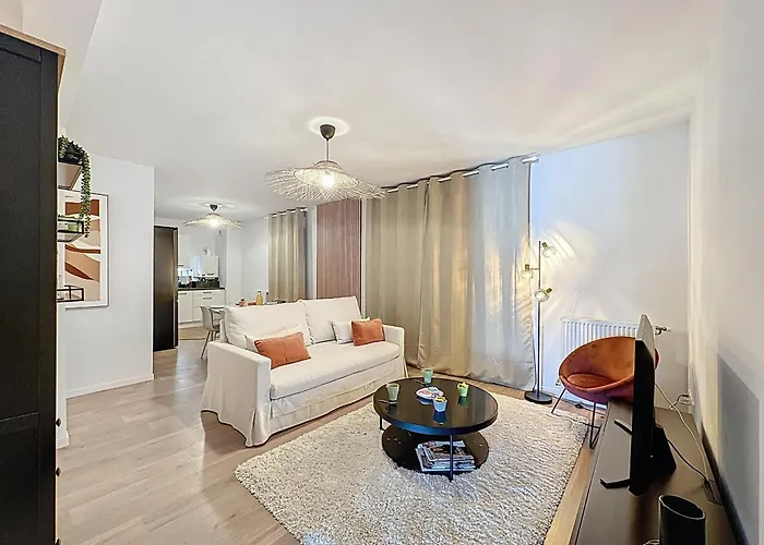 아파트 Beau T2 Recent, Terrasse Parking 4 Pers 브레스트