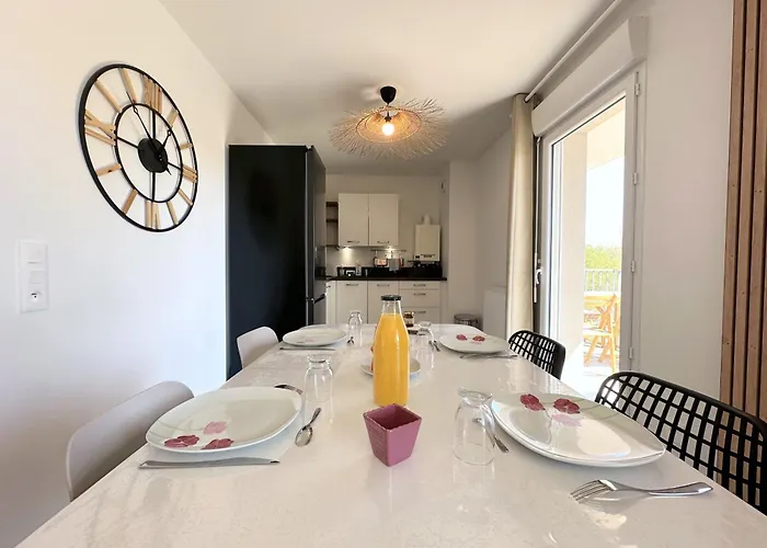 Beau T2 Recent, Terrasse Parking 4 Pers 브레스트